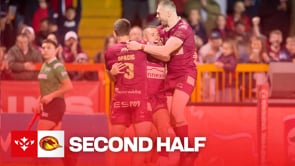 ROUND 24: Hull KR vs Catalans Dragons – Second Half