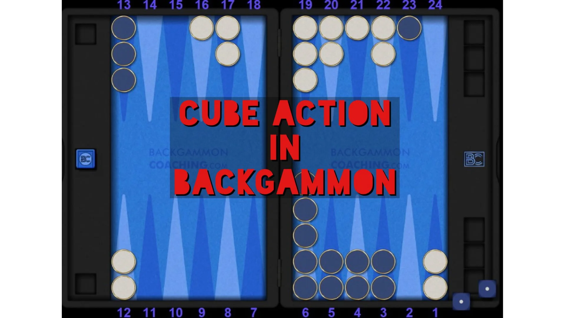 Watch Backgammon - Mastering the cube action (Backgammon 901) Online ...