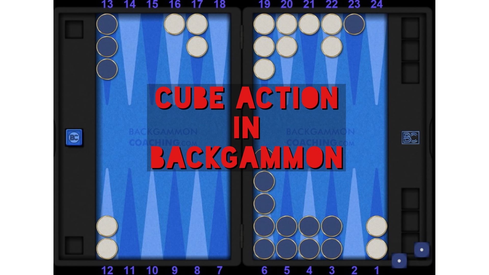 Watch Backgammon - Mastering the cube action (Backgammon 901) Online ...