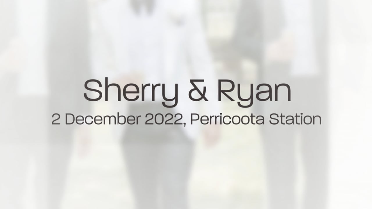 Perricoota Station Wedding Slideshow, Melbourne - Sherry and Ryan