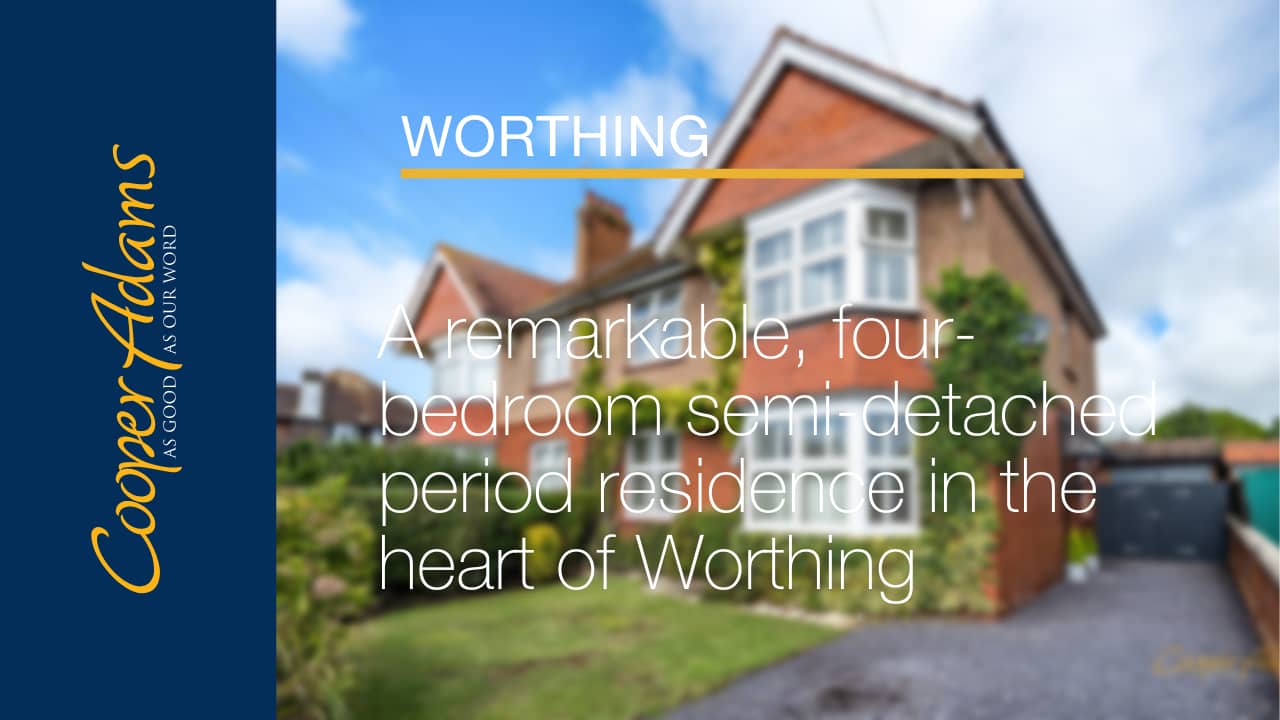 Charmandean Road, Worthing, West Sussex Walk around video tour with