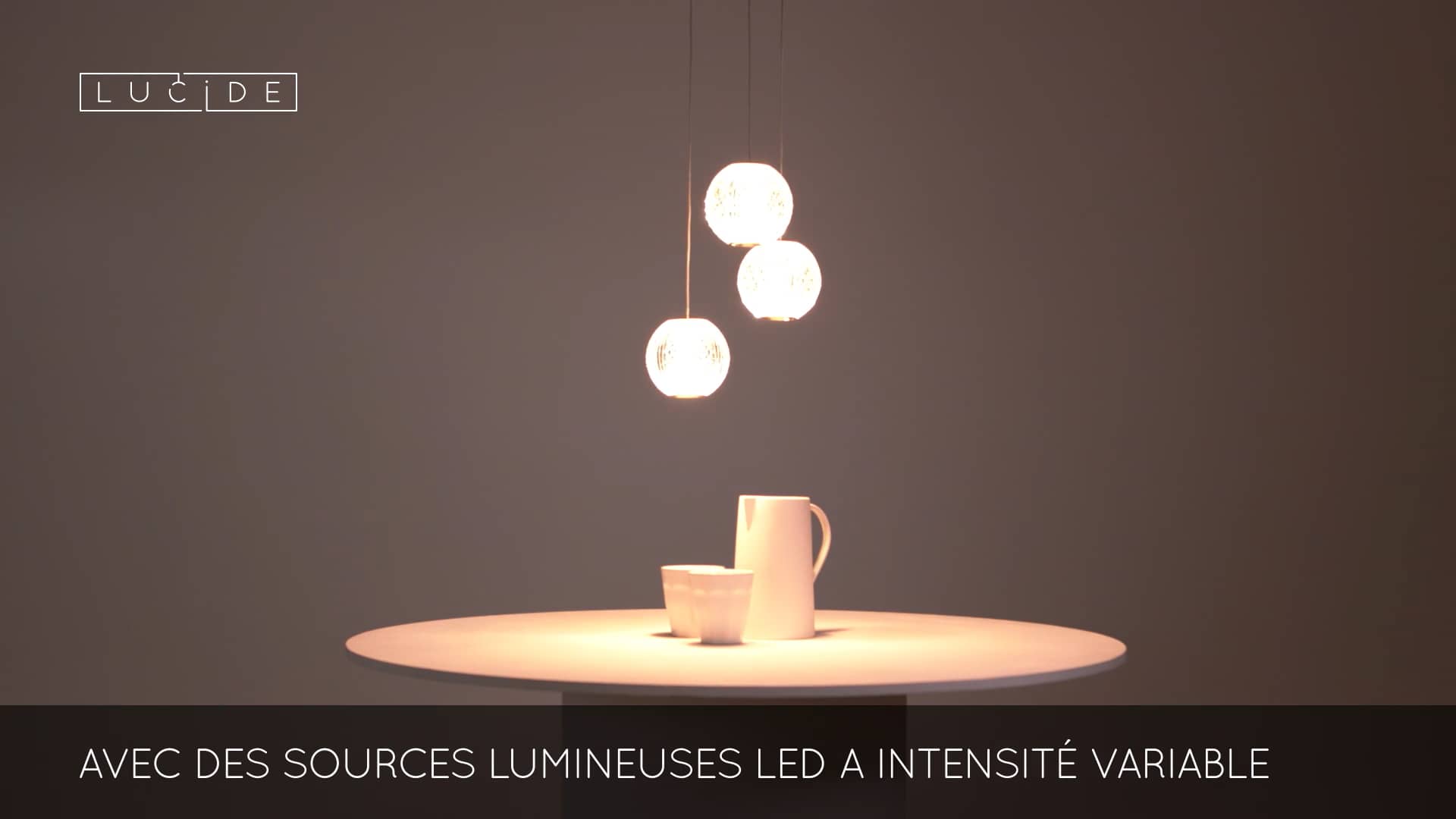 Lucide CHAMPION-LED - Lampadaire / lampe de lecture - 25.4 cm - LED Dim. - 3000K - Chrome Dépoli