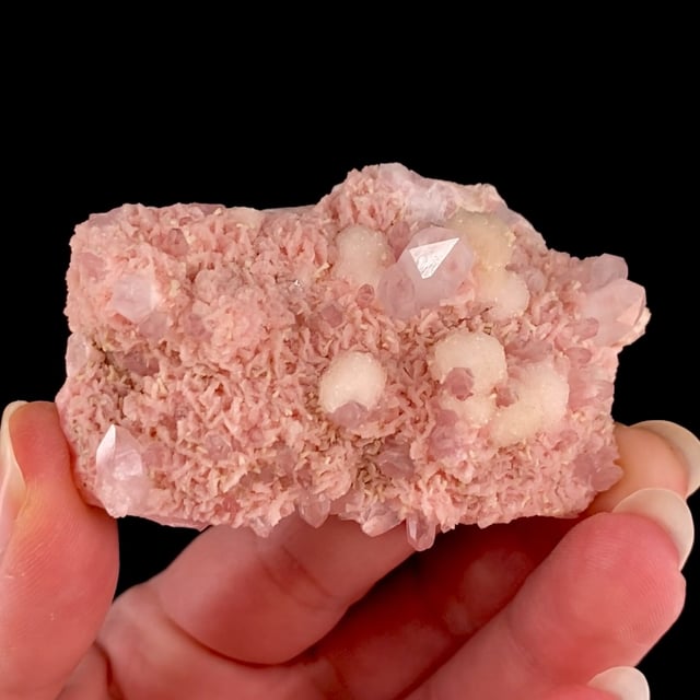 Rhodochrosite with Calcite