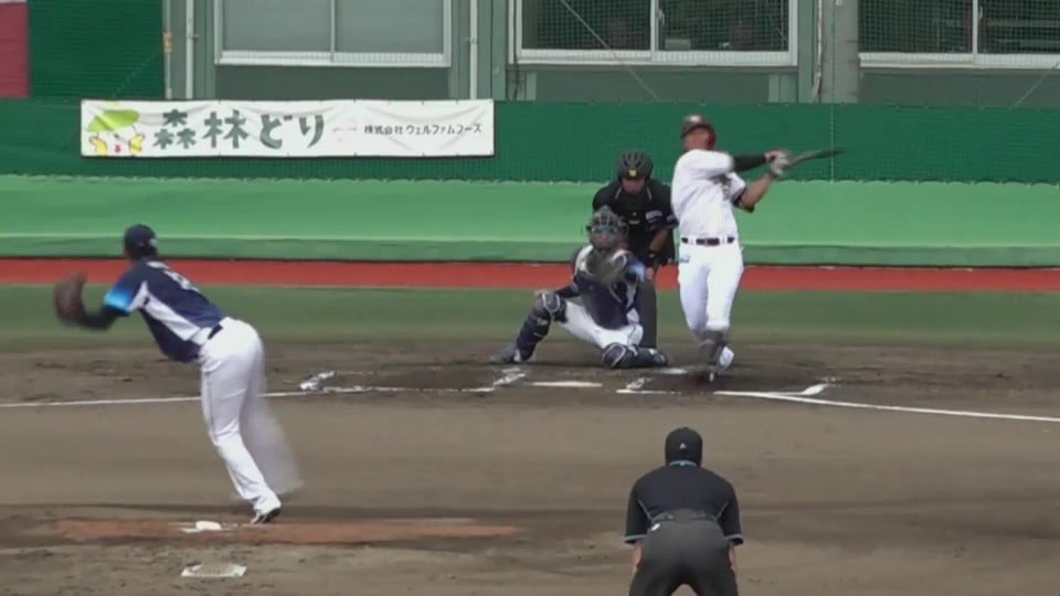 【ファーム】リーグトップの60打点目!! イーグルス・和田恋 先制のタイムリーヒット!!  2023年9月5日 東北楽天ゴールデンイーグルス 対 埼玉西武ライオンズ