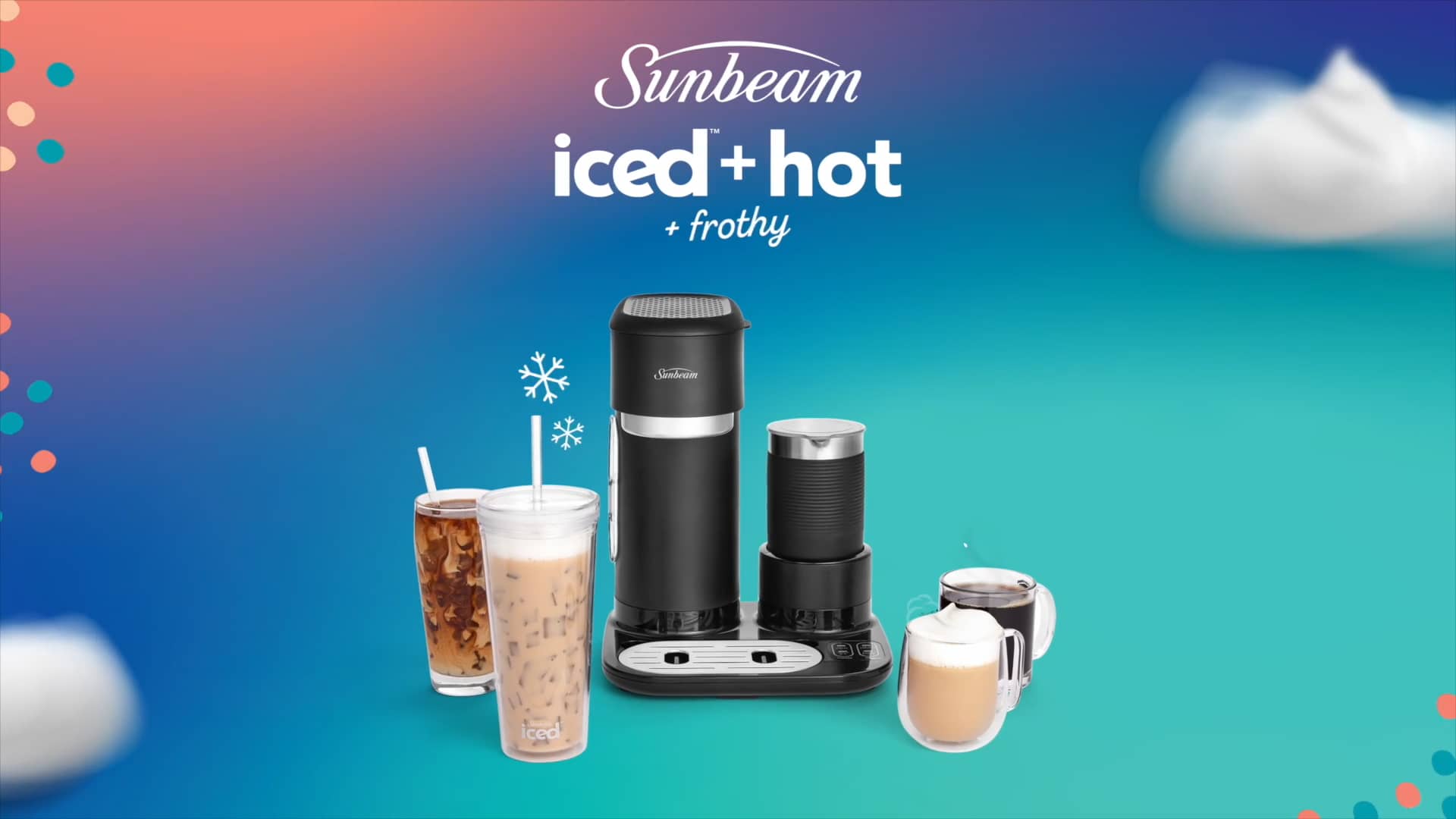 SDP1500BK_Sunbeam_Coffee_Machine_Iced_Hot_Frothy_Product_Video on Vimeo