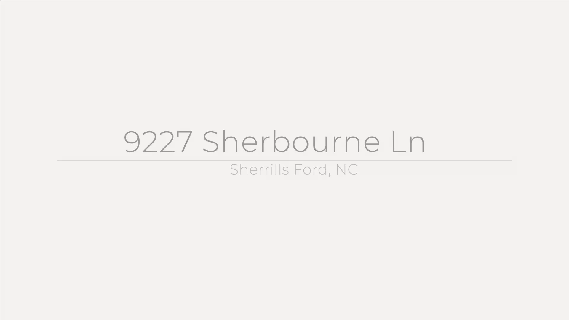 9227 Sherbourne Ln, Sherrills Ford, NC on Vimeo
