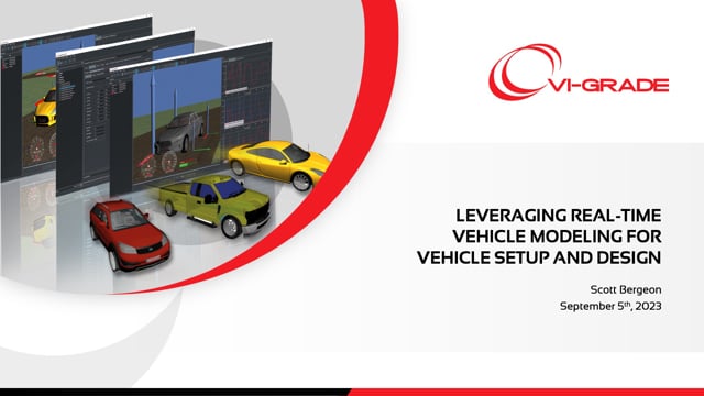 Leveraging real-time vehicle modelling for vehicle setup and design