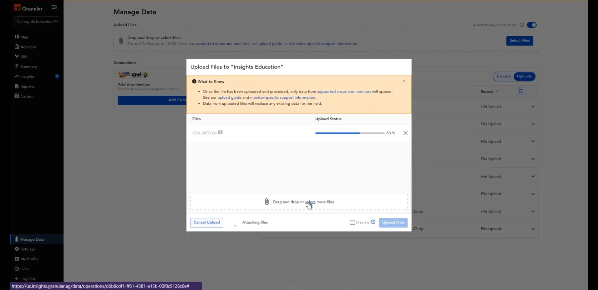 Manage Data Upload on Vimeo