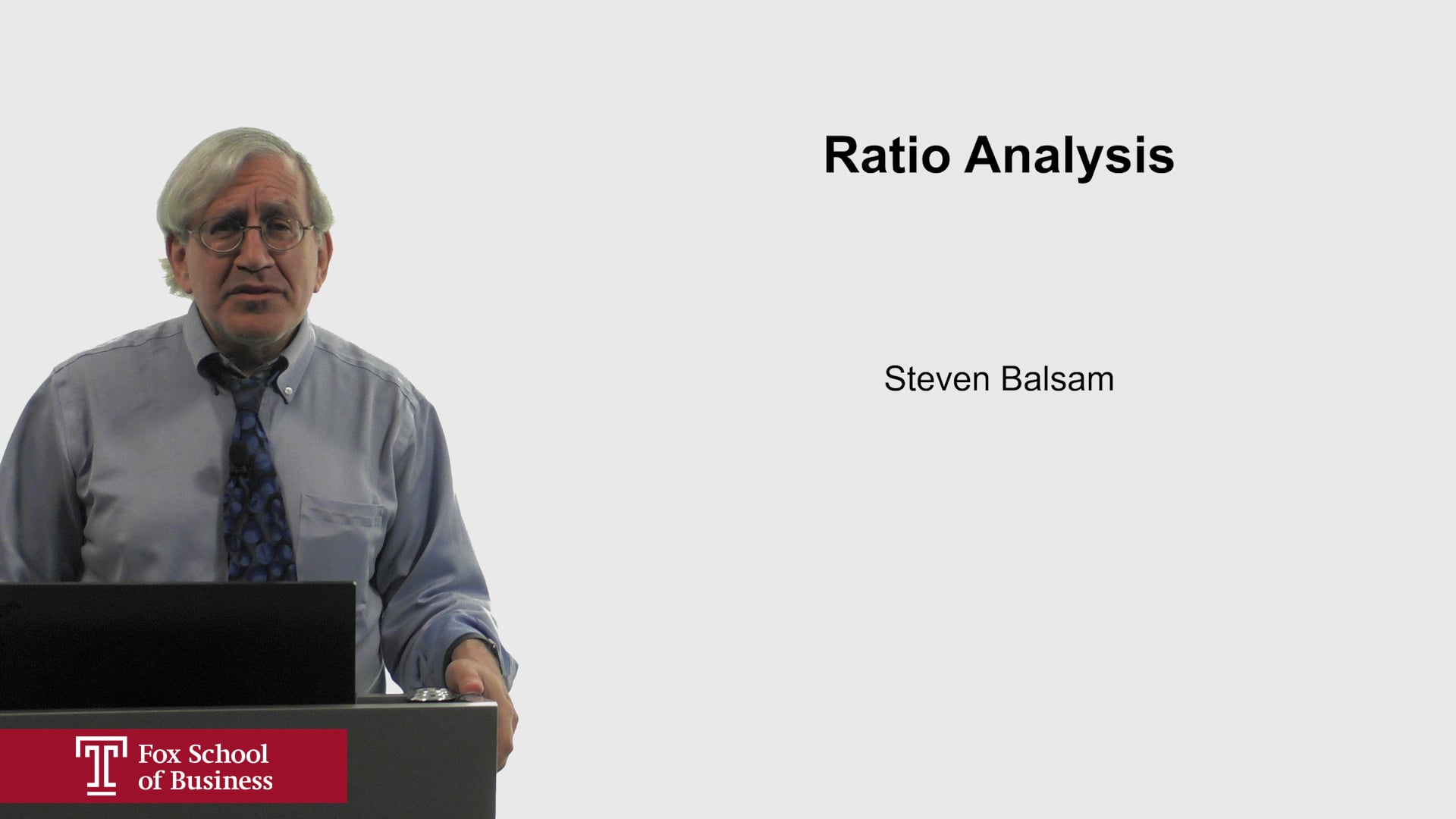 Ratio Analysis