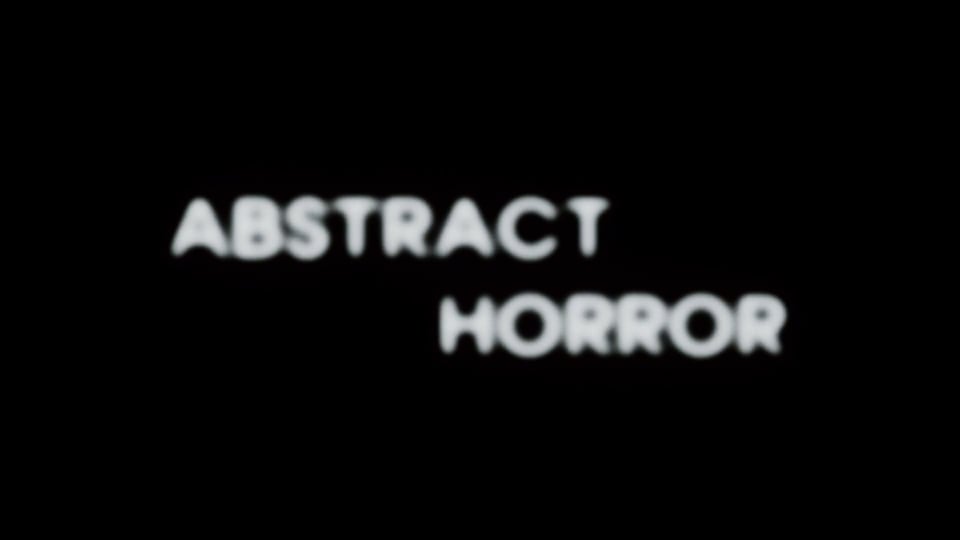 Abstract Horror