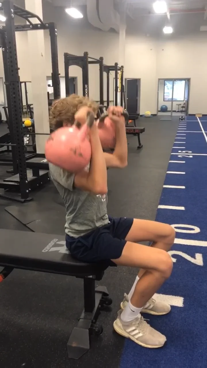 Seated KB Press on Vimeo
