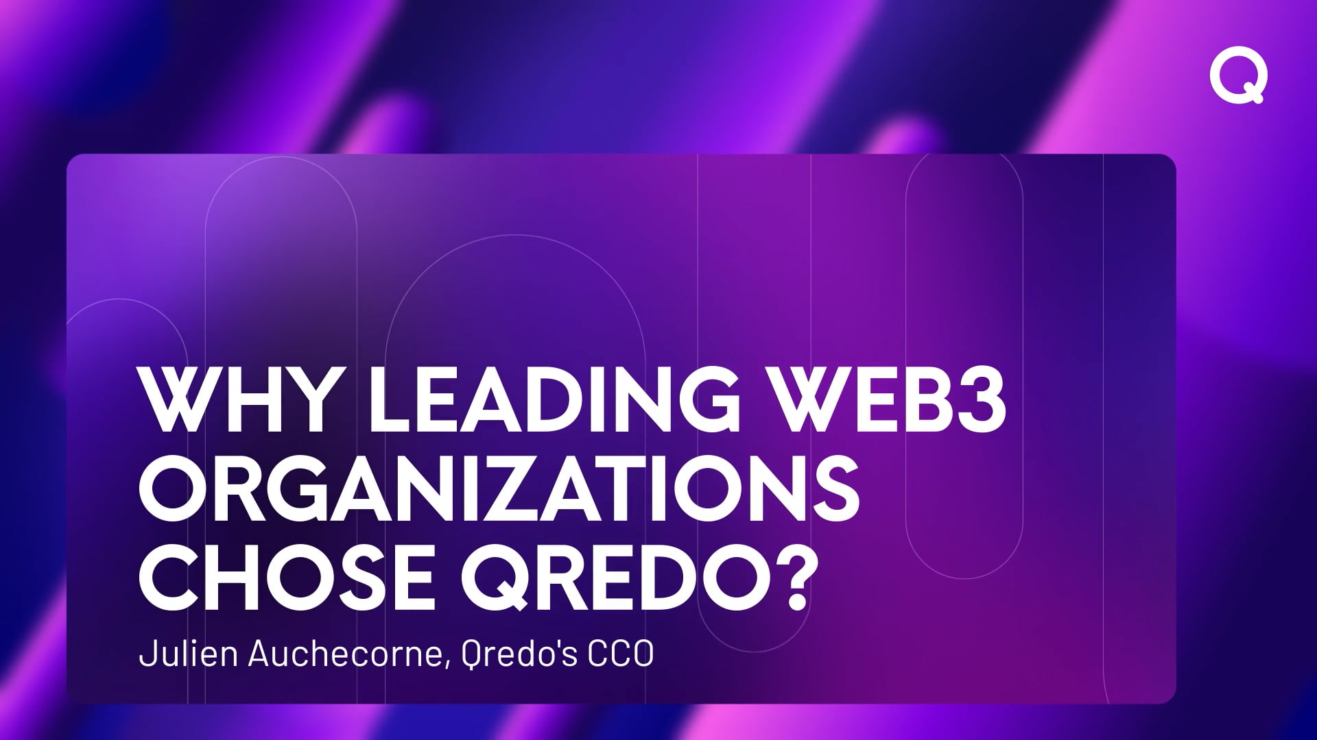 Why lending web3 chose Q