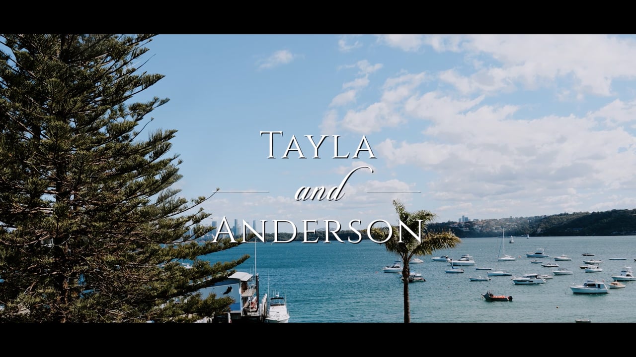 Vaucluse House Wedding Video, Sydney - Tayla and Anderson