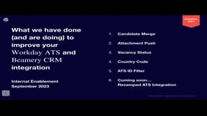 Internal Enablement - Sept 2023 - WD Enhancements - FY24
