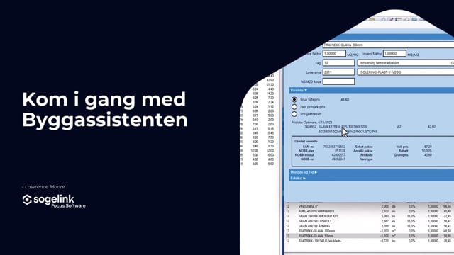 Kom i gang med Byggassistenten