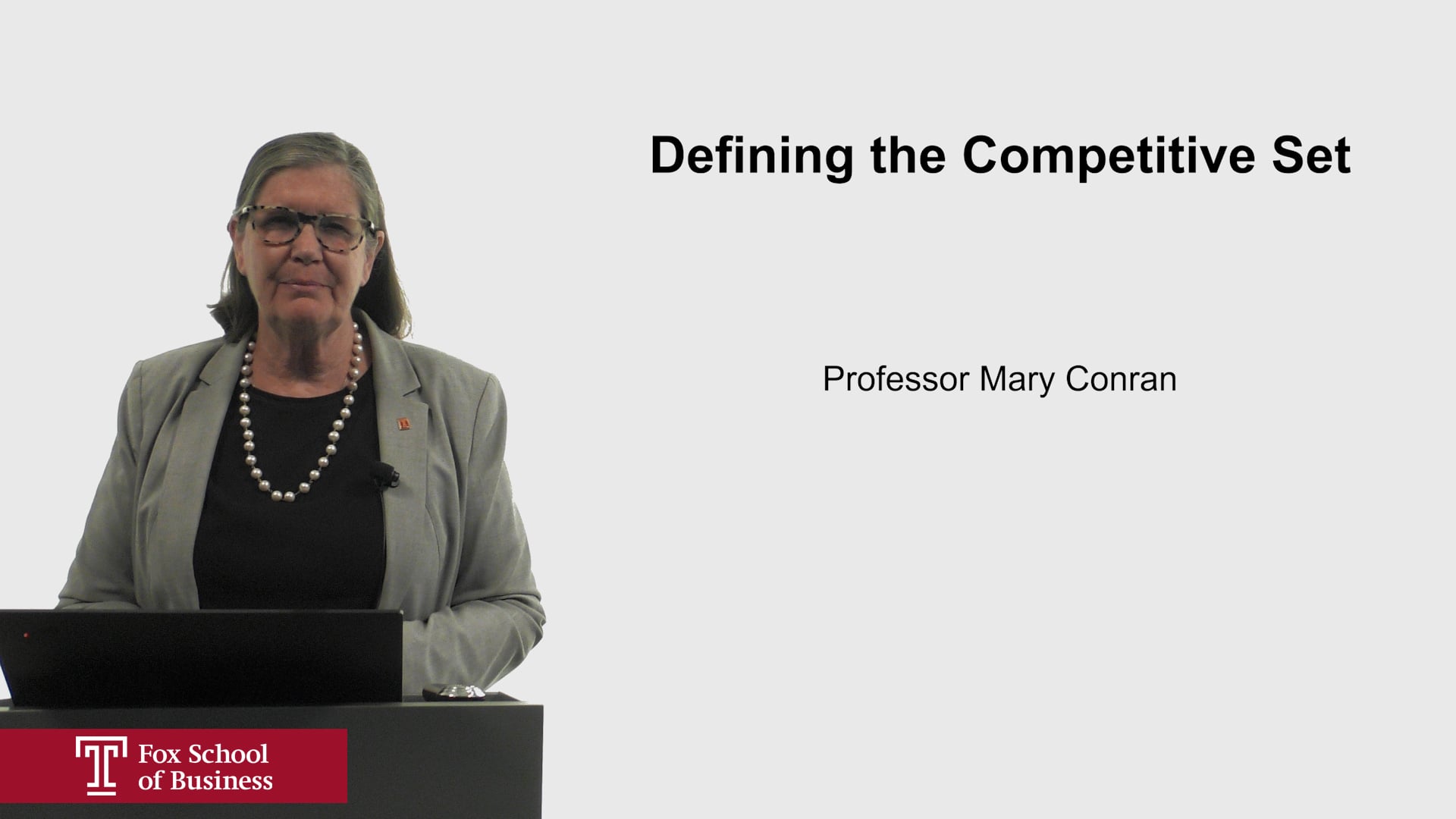 Login to view Defining the Competitive Set