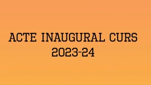 Curs 2023-24 - Acte inaugural