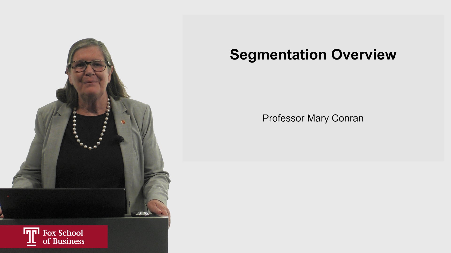 Segmentation Overview