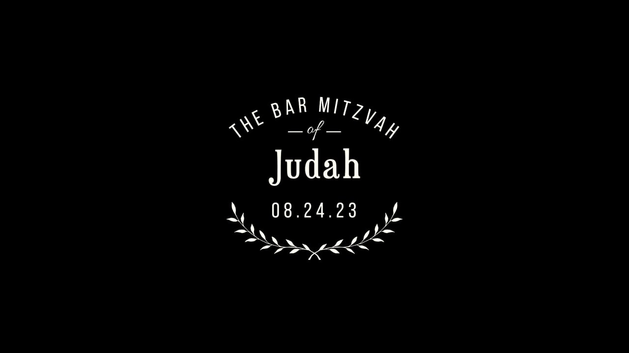 Judah's Bar Mitzvah Highlight