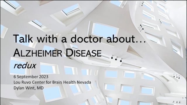 Talk with a Doc About Alzheimer’s Disease On-demand