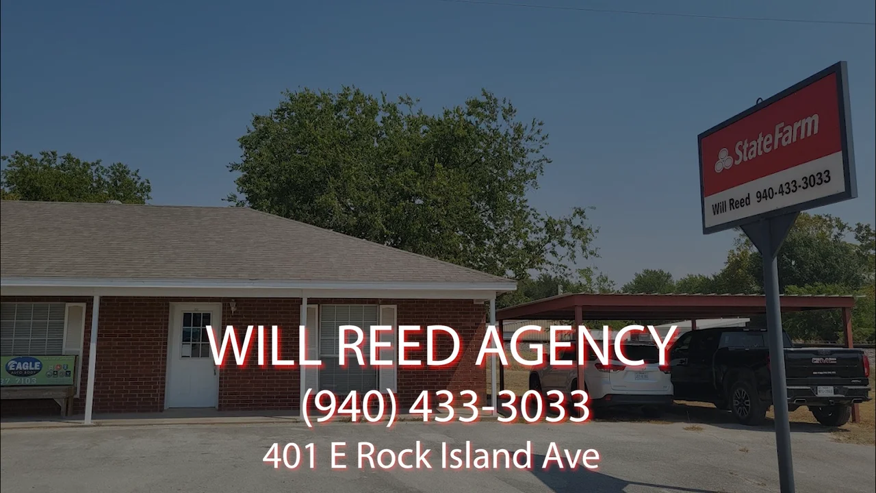 Will Reed State Farm Boyd, TX on Vimeo
