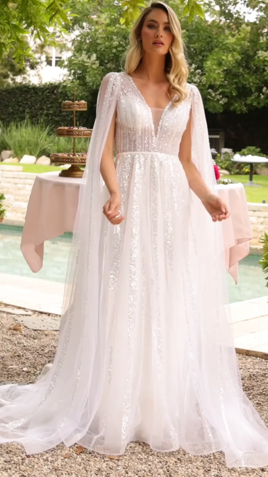 Ladivine CD852W Dress | Cinderella Divine CD852W