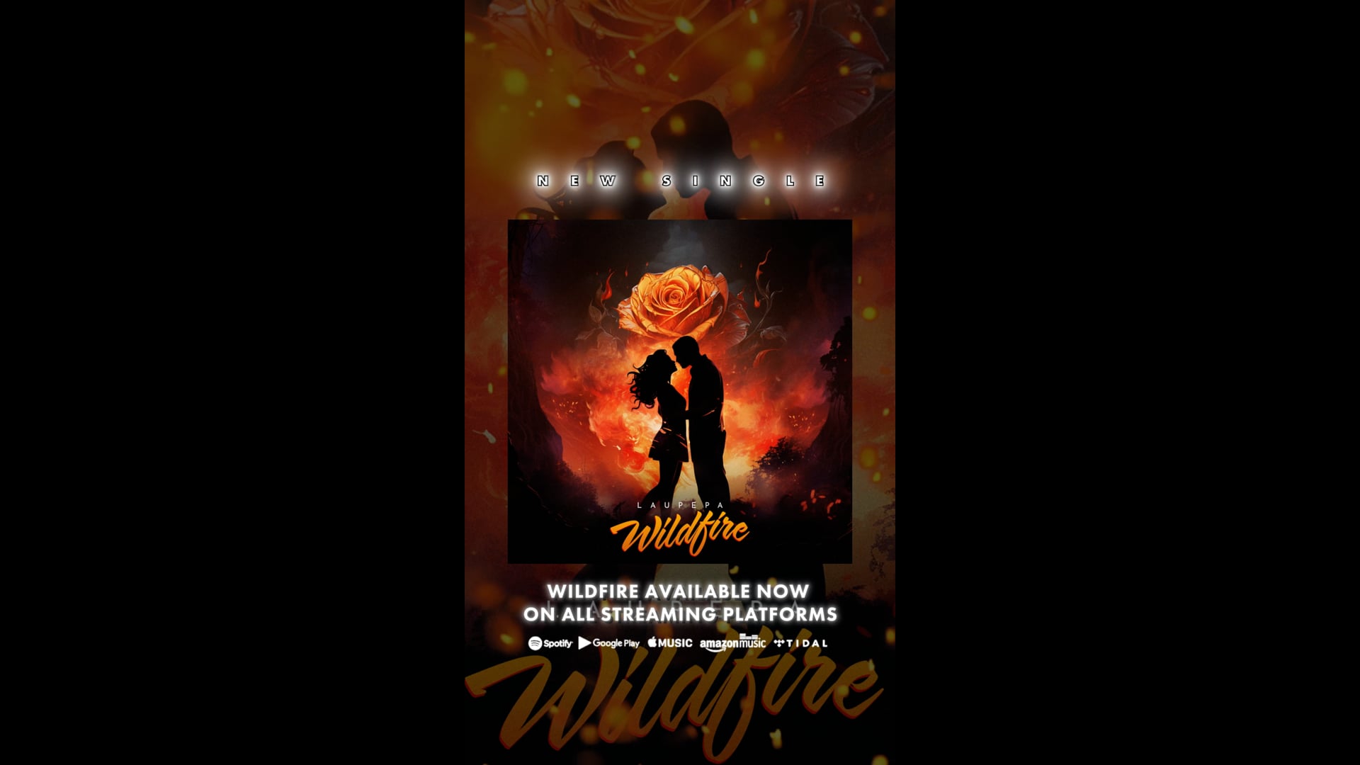 Laupepa- "Wildfire" Single AD