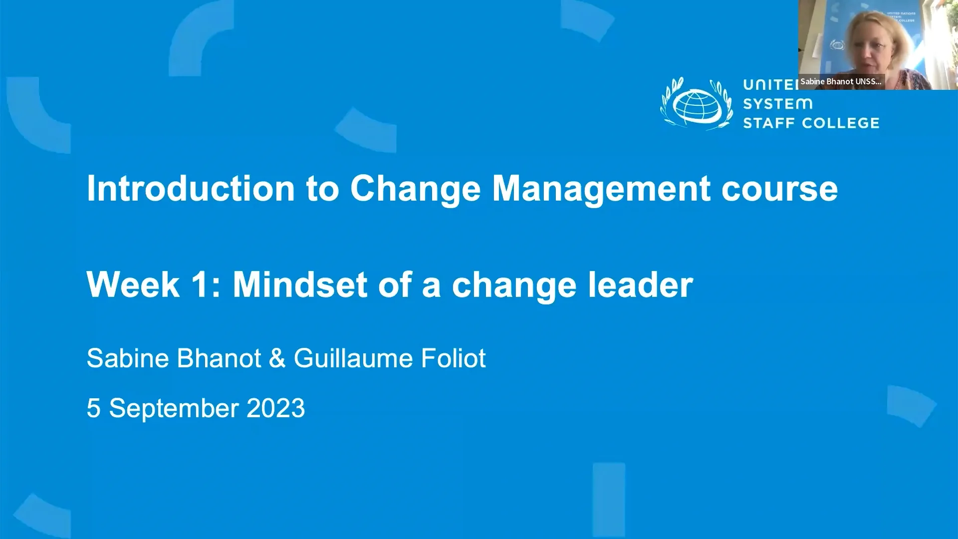 Introduction to change management webinar 1 on Vimeo
