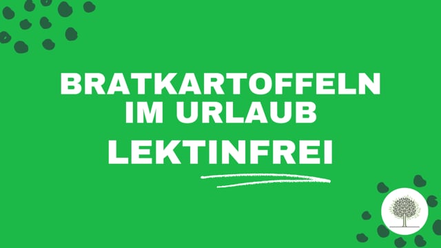 Bratkartoffeln im Urlaub