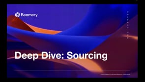 Deep Dive - Sourcing