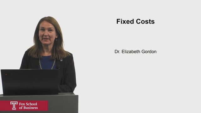 Fixed Costs