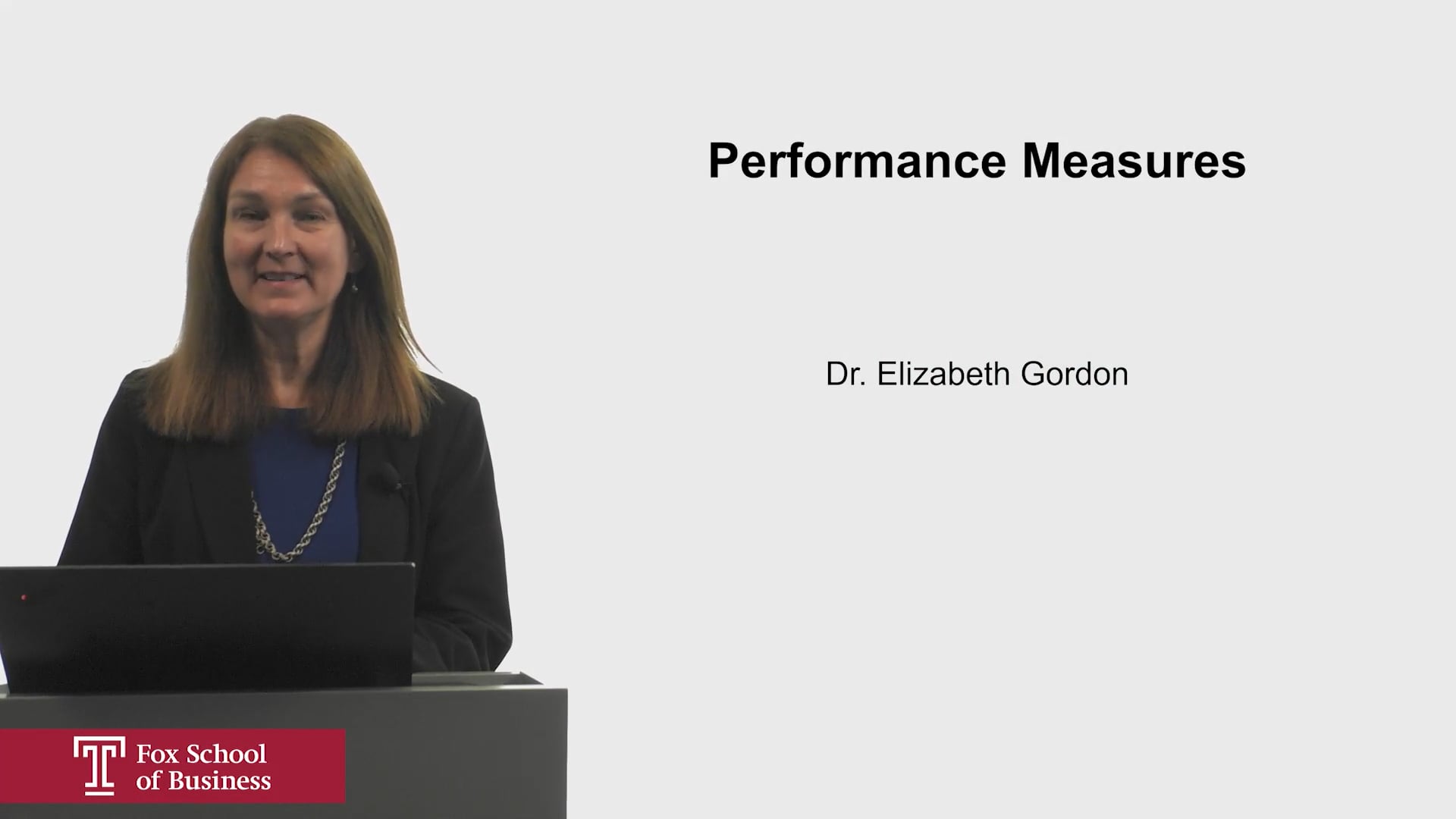 Performance Measures