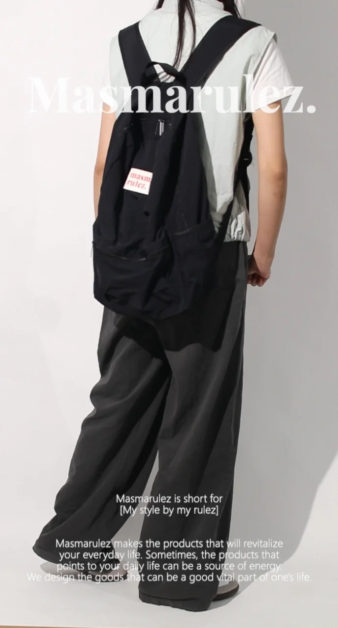 Daily backpack-black masmarulez官方網站