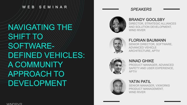 Navigating the shift to software-defined vehicles: a community approach to development