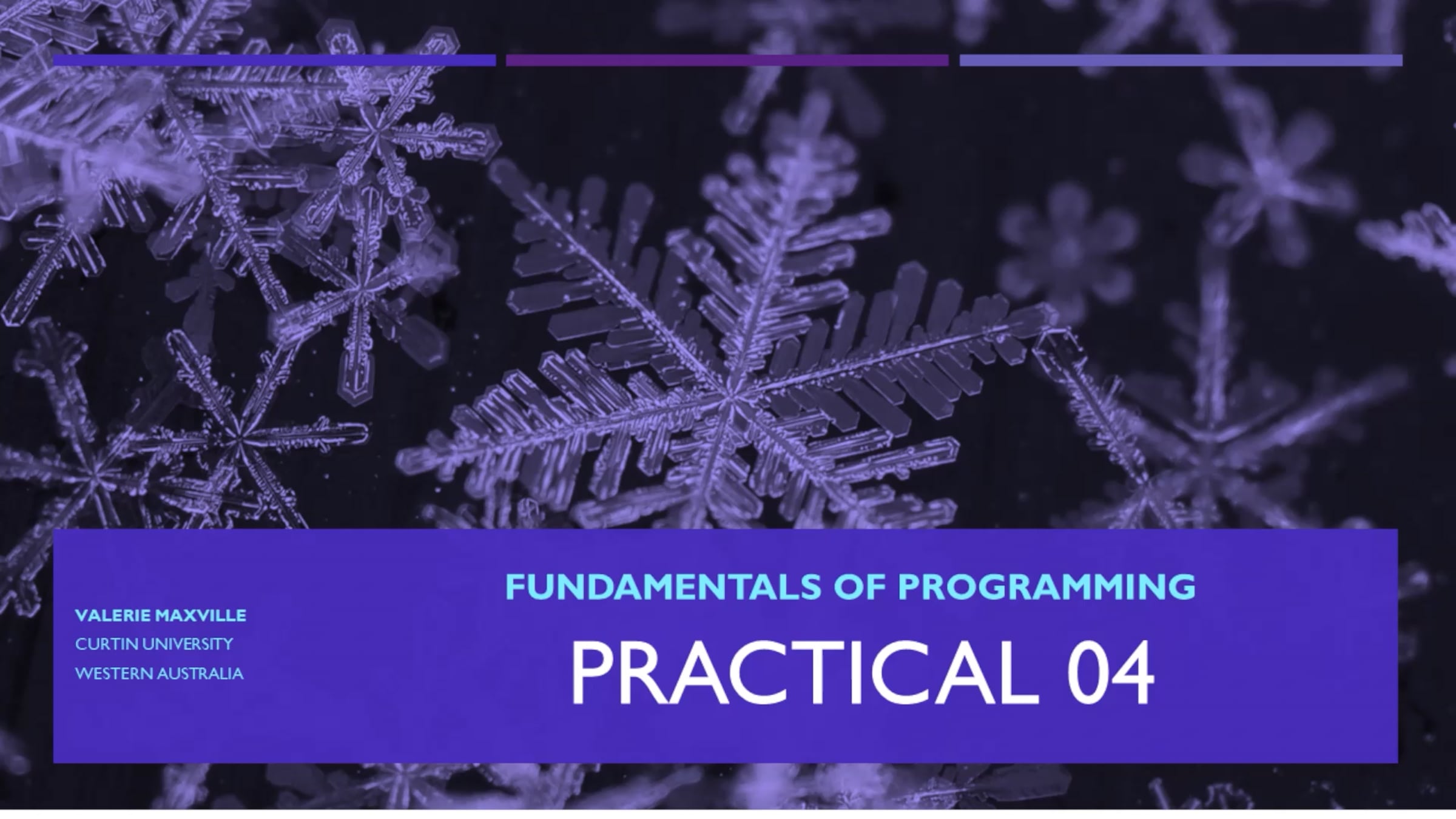 Practical 04 Walkthrough | Videos & Movies on Vimeo
