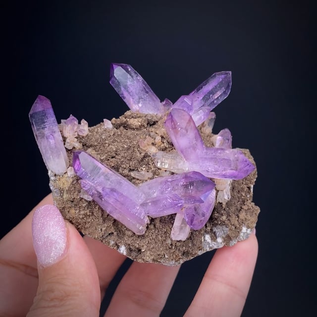 Amethyst - SM23-165 - Las Vigas - Mexico Mineral Specimen
