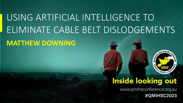 Downing - Using Artificial Intelligence to Eliminate Cable Belt Dislodgments