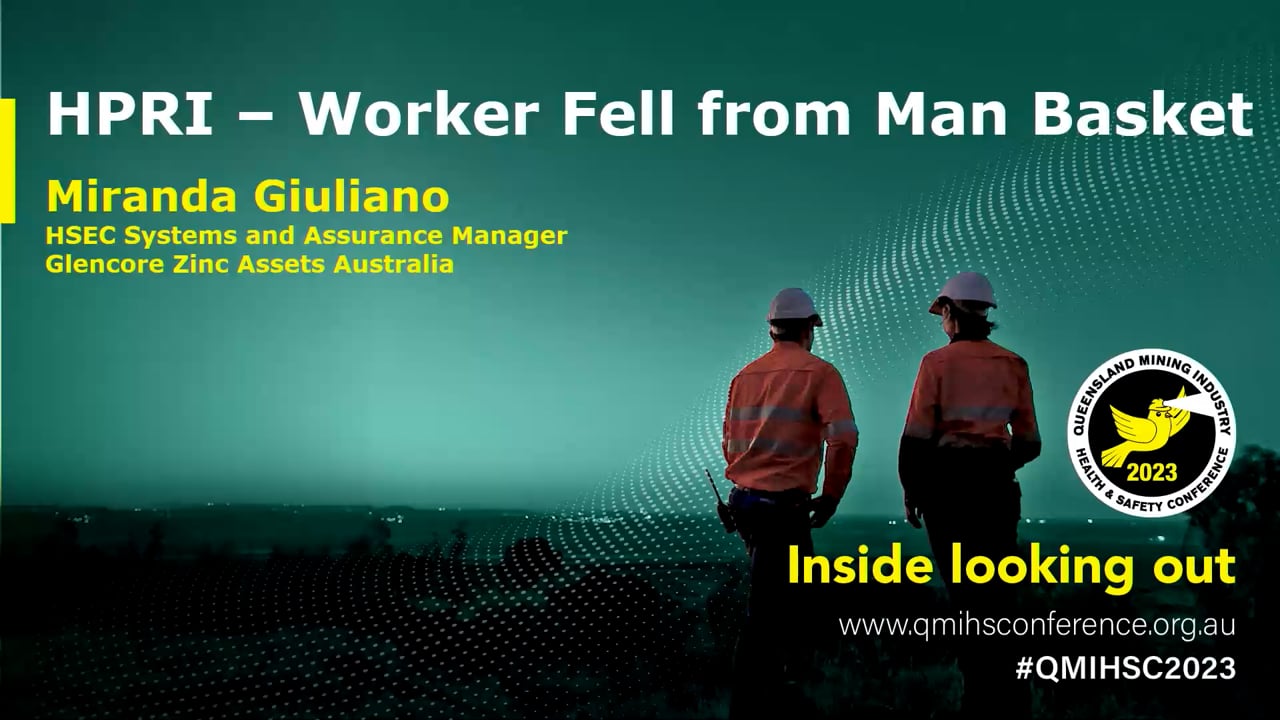 Guiliano - HPRI - Worker Fell from Man Basket
