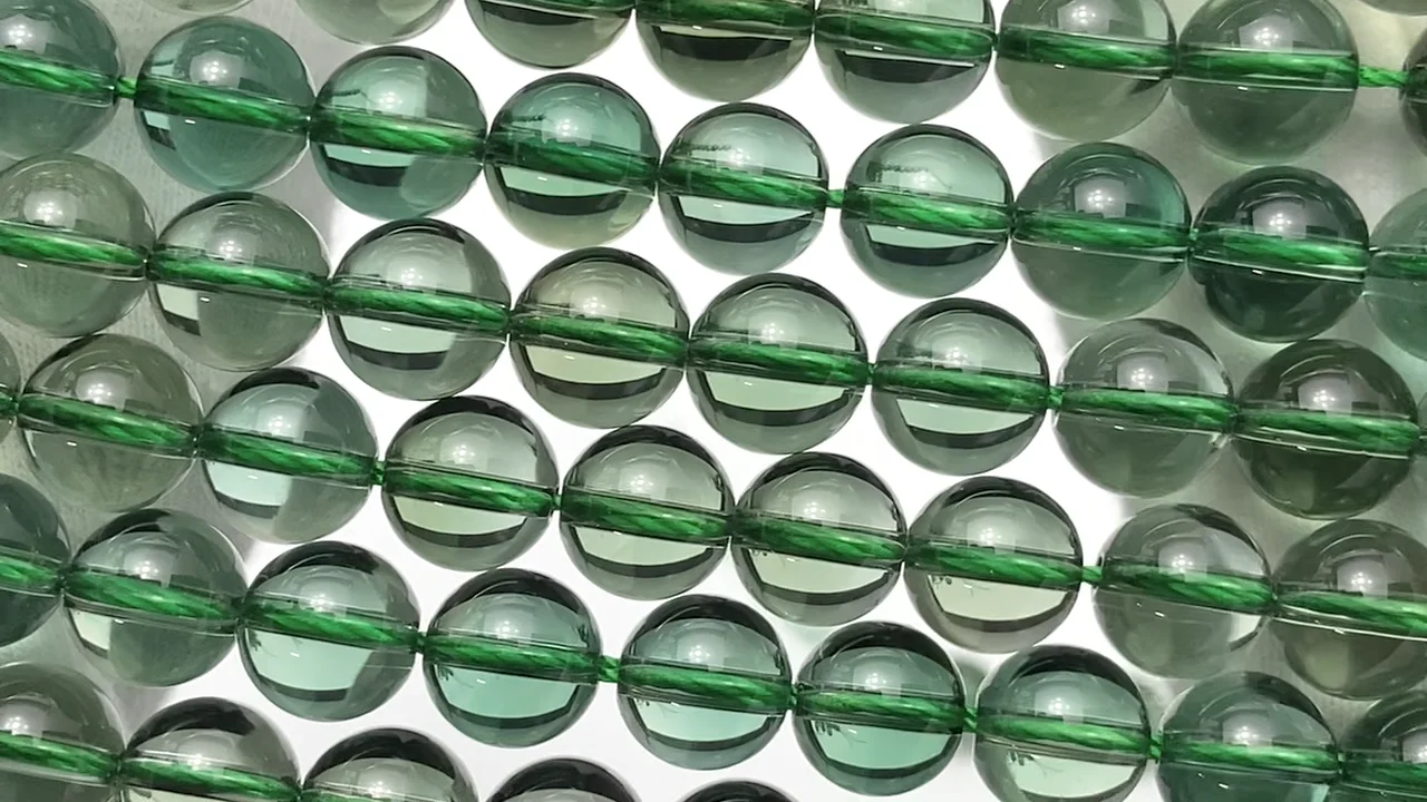 グリーンクォーツ ラウンド8mm |天然石ビーズの卸問屋・通販 グリーンクォーツ ラウンド8mm |天然石ビーズの卸問屋・通販