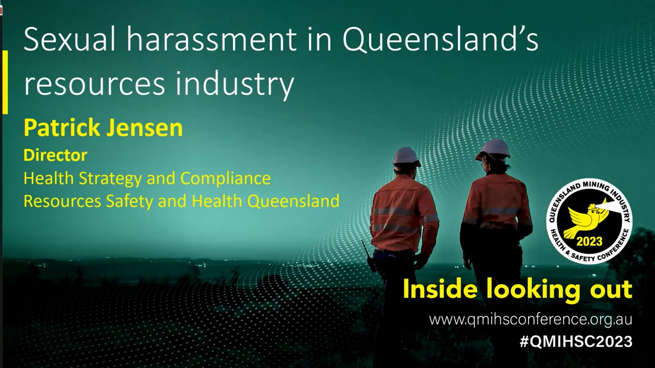 Jensen - Sexual harassment in Queensland’s resources industry