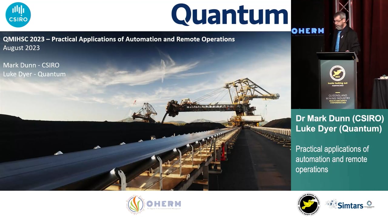 Dunn/Dyer - Practical applications of automation and remote operations