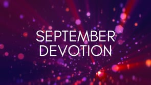 September 2023 Devotion