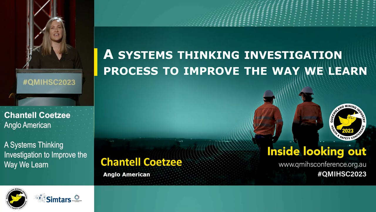Coetzee - A systems thinking investigation process to improve the way we learn