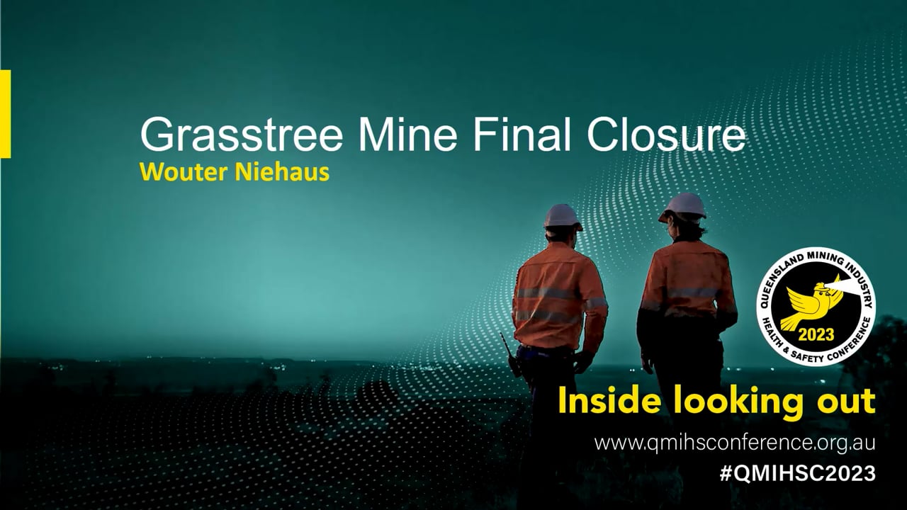 Niehaus - Grasstree mine final closure