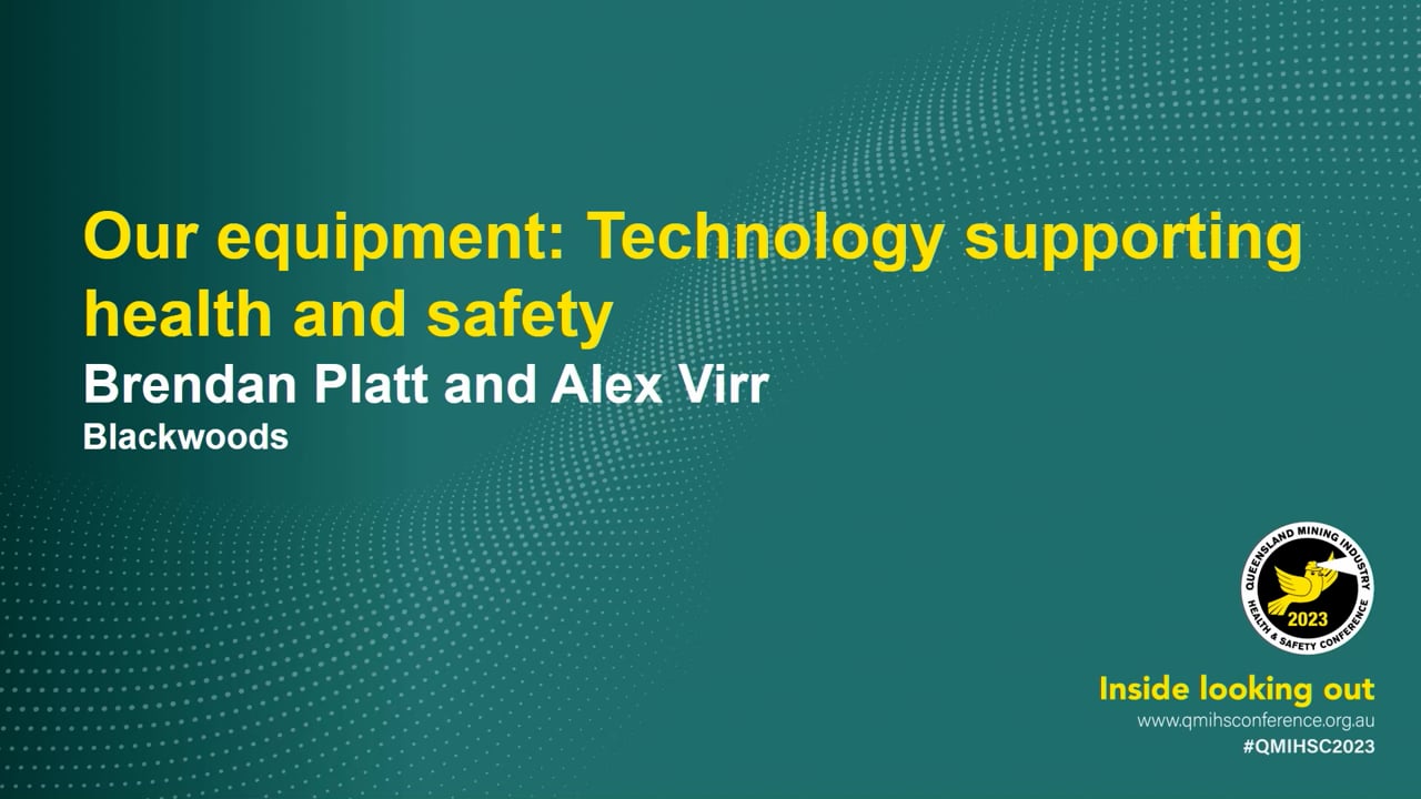Platt/Virr - Our equipment: Technology supporting health and safety
