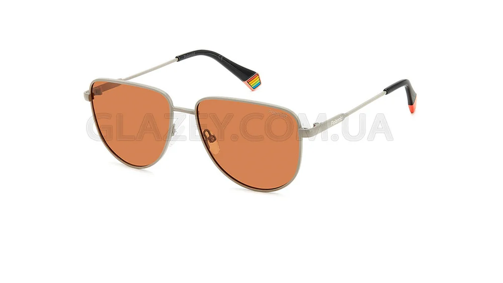 Очки Polaroid PLD 6196/S/X 2M8 HE - Светло-коричневые линзы