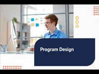 Program Design 