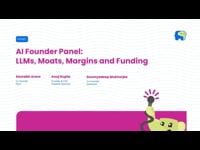 AI Founder Panel: LLMs, Moats, Margins and Funding