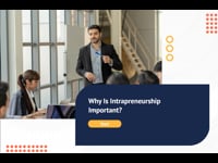 Why Intrapreneurship is Important?