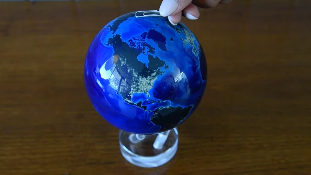 MOVA Globes: Designer globes that spin automatically.